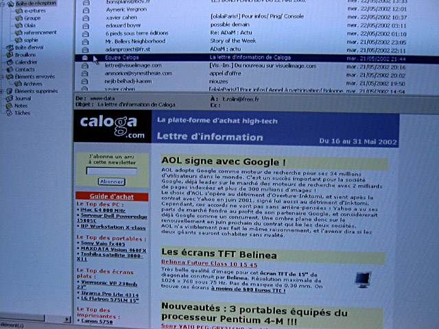 Je travaille