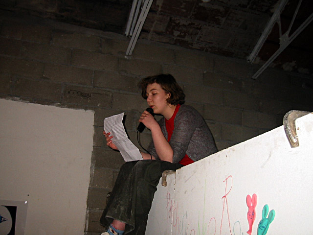 Amandine fait une lecture