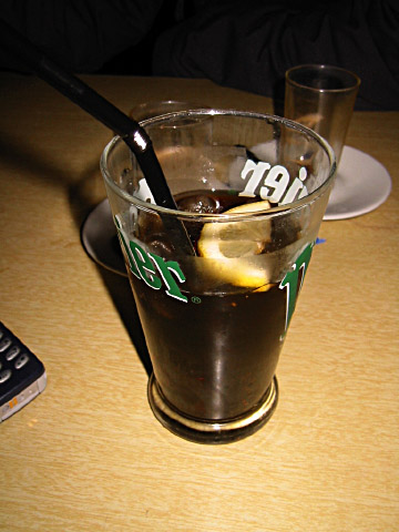 Je bois un coca