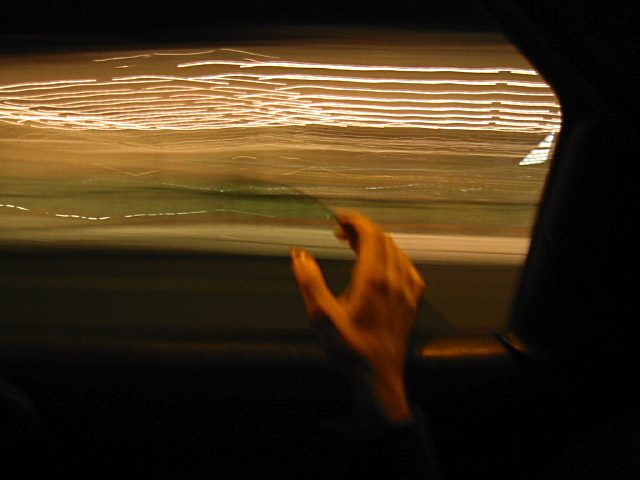 Nous prenons un taxi