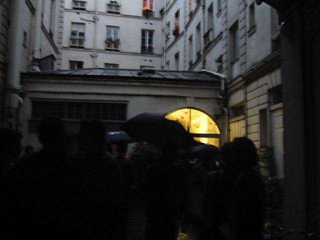 Je vais à la galerie Patricia Dorfmann