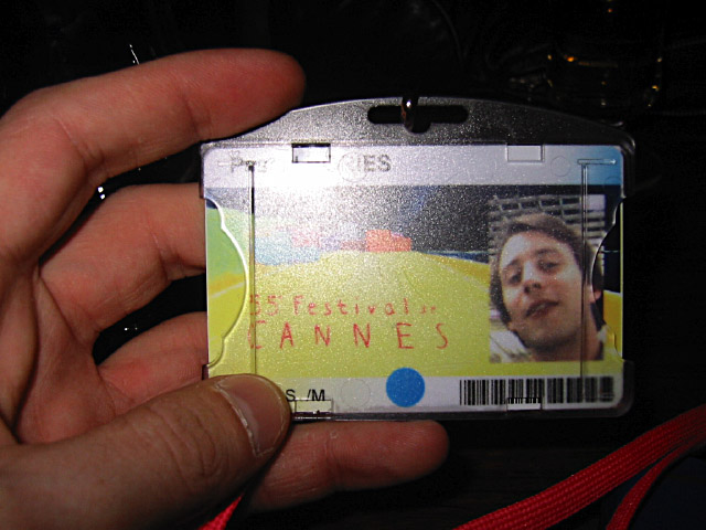 Pascal à sa carte pour Cannes