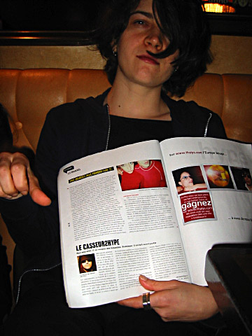 Thierry a un article dans Technikart : Casseur2hype