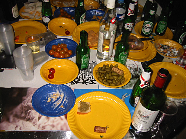 Je profite du buffet