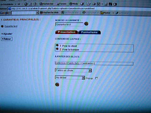 Je travaille