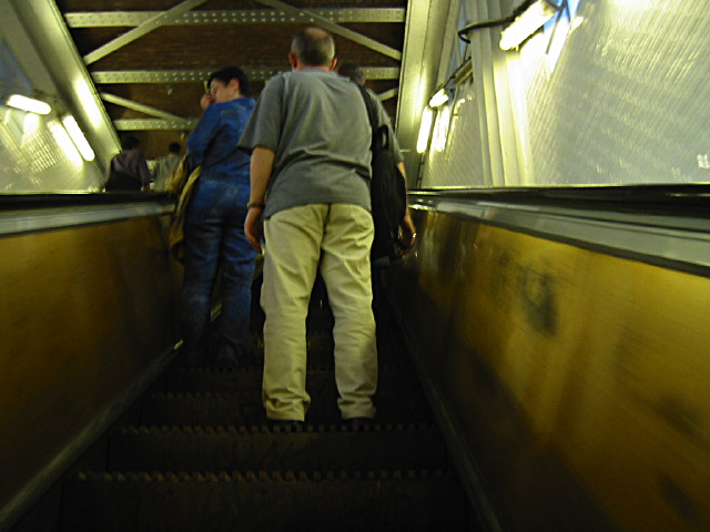 Je prends le métro