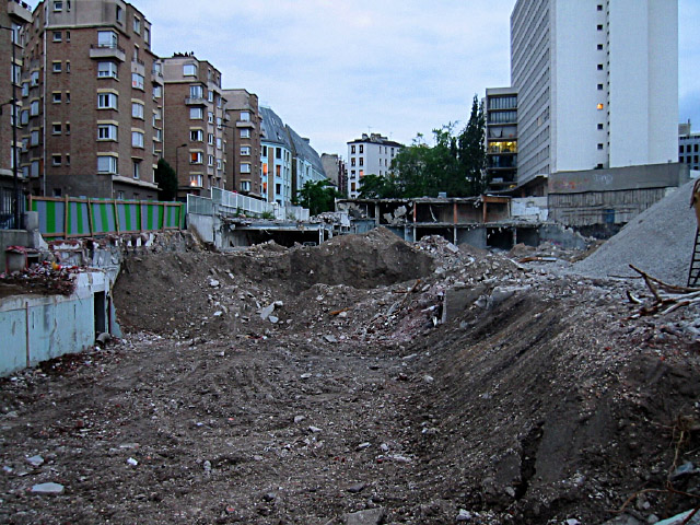 Je passe par le chantier