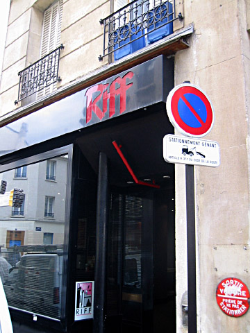 J'arrive à Riff