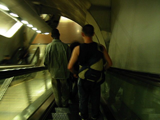 Je prends le métro