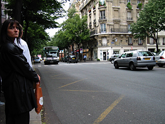 J'attends le bus
