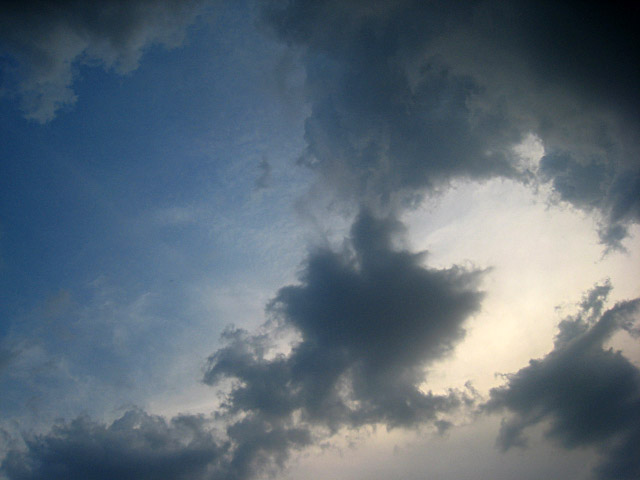 Je regarde le ciel