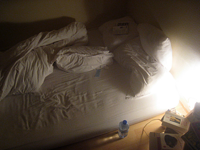 Nous nous couchons