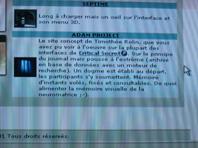 Praktica.net fait un lien vers ADaM