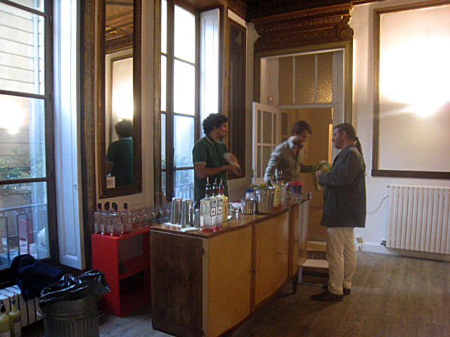 Le bar à cocktail