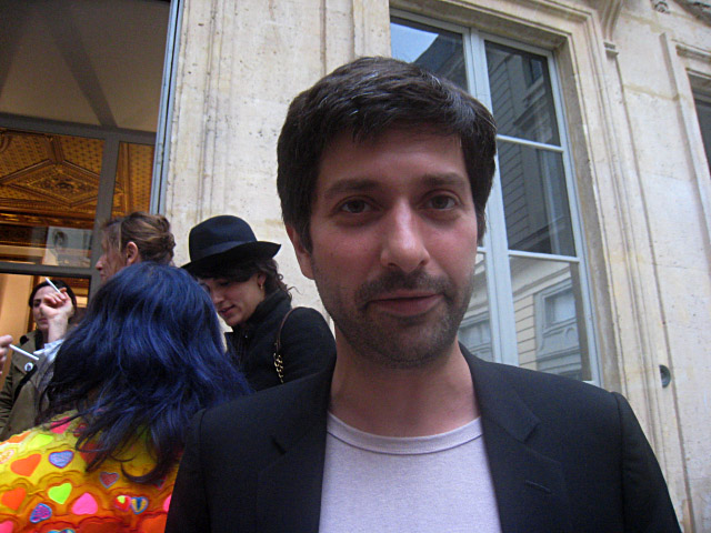 Je discute avec Nicholas