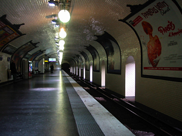 Je prends le métro