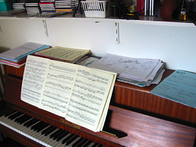 Je joue du piano
