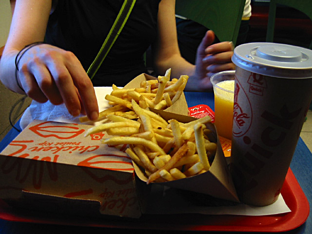 Nous mangeons
