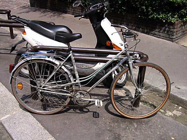 Je prends le vélo de Sabine