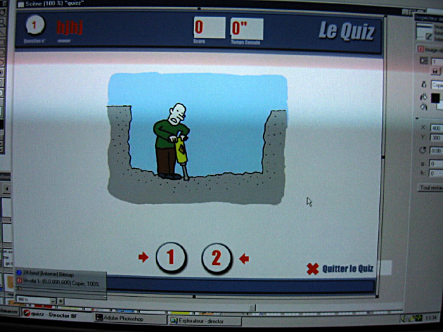 Je travaille