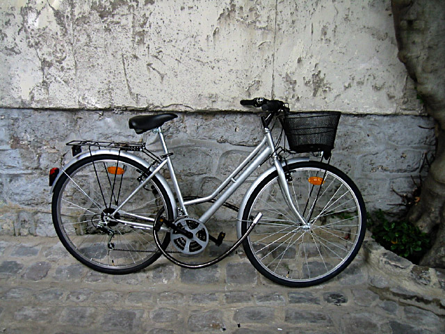Je prends mon vélo pour aller chez Elli