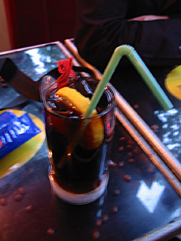Je bois un coca