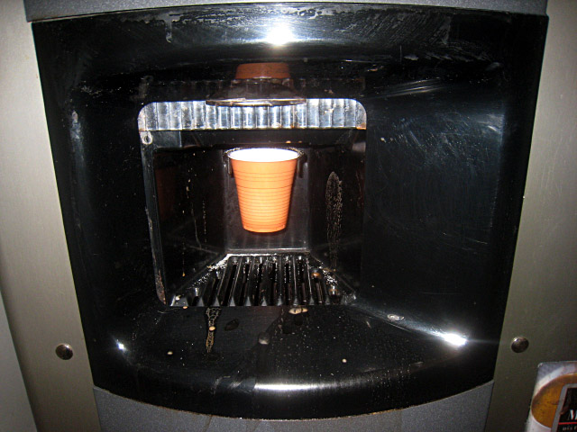 Je prends un café