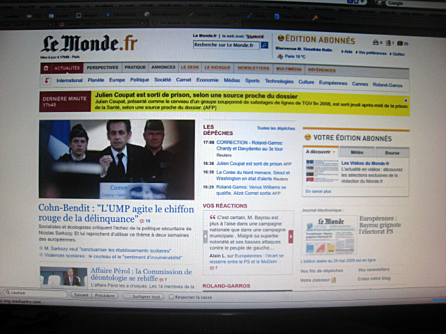 Je m'informe