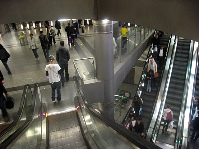 Je prends le métro