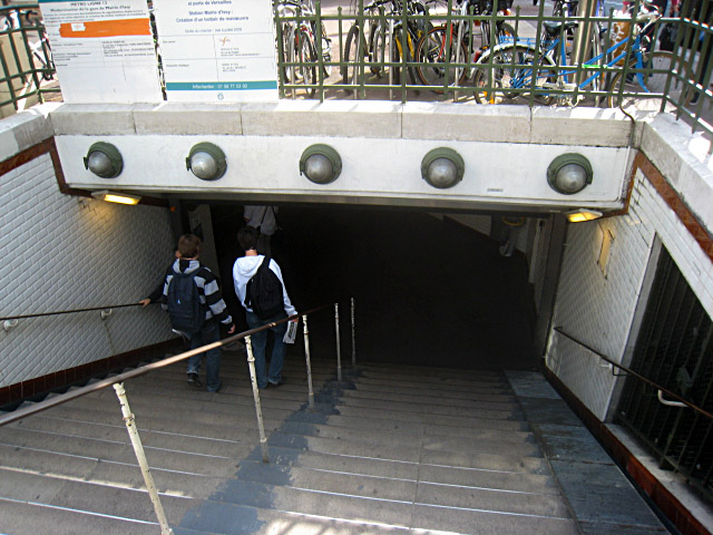 Je prends le métro