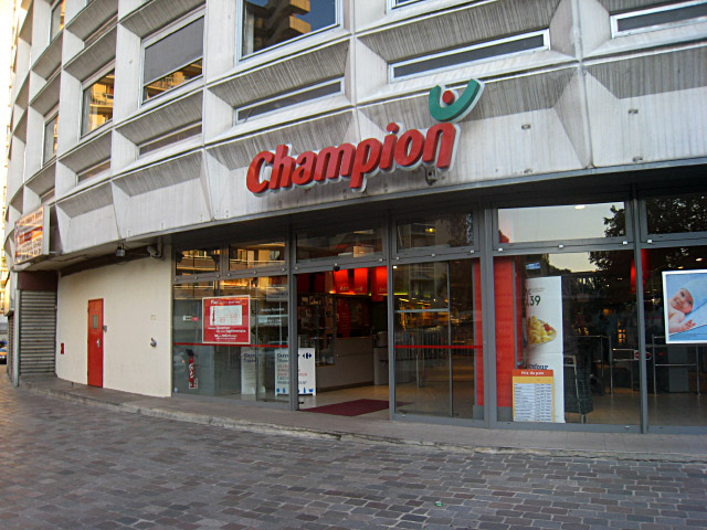 Je vais chez Champion