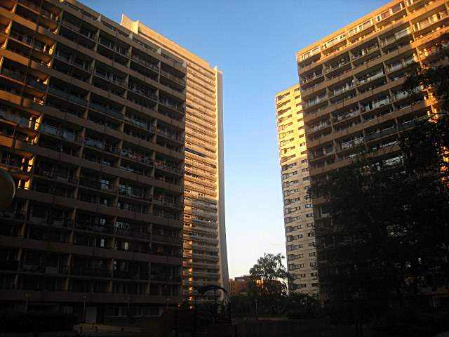 J'entre dans la cité