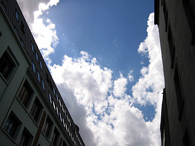 Je regarde le ciel