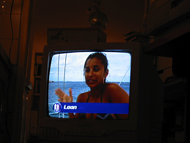 Nous regardons une merde à la télévision