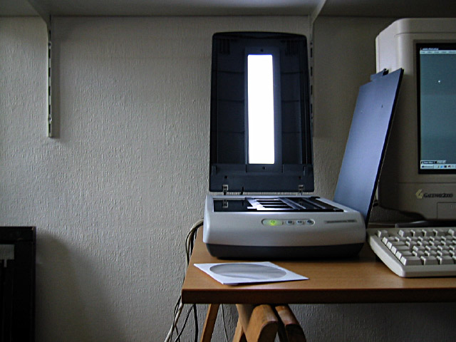 Je lui installe le Scanner