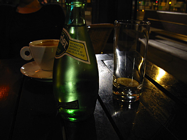 Je retrouve Sabine pour boire un verre