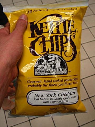 Nous achetons des chips