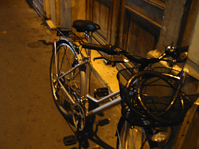 Je rentre en vélo