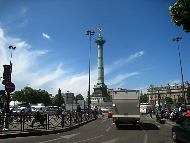 Je passe par Bastille