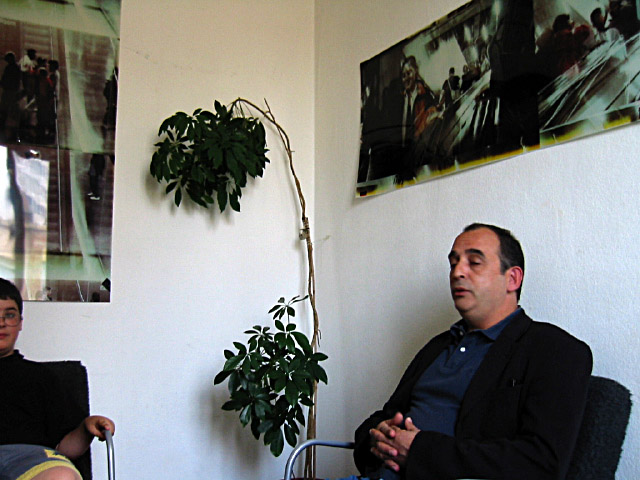 Jeudi. Visite de Sacha