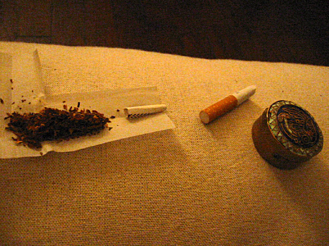 Je roule un joint