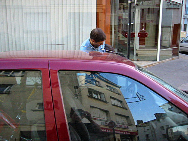 Nous prenons la voiture