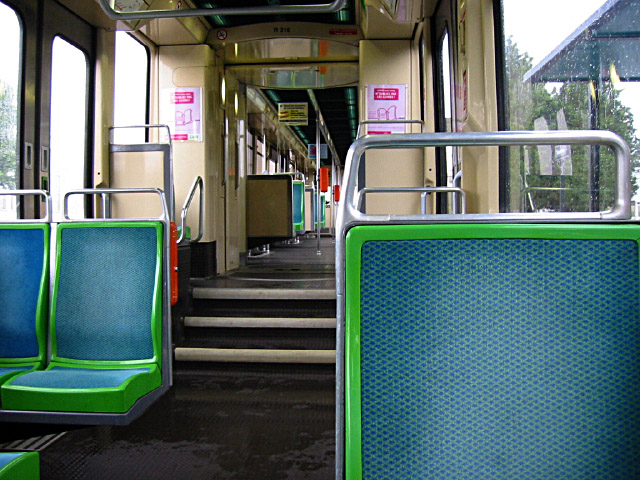 Je prends le tramway