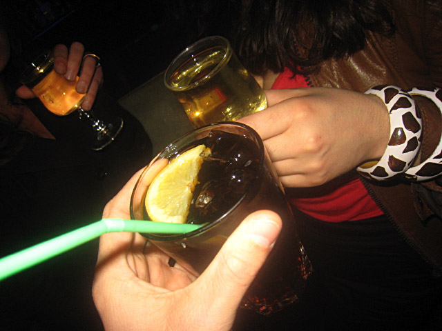 Je bois un coca