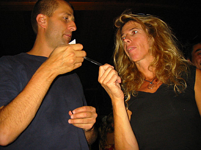 Edouard avec la soeur de Morgane