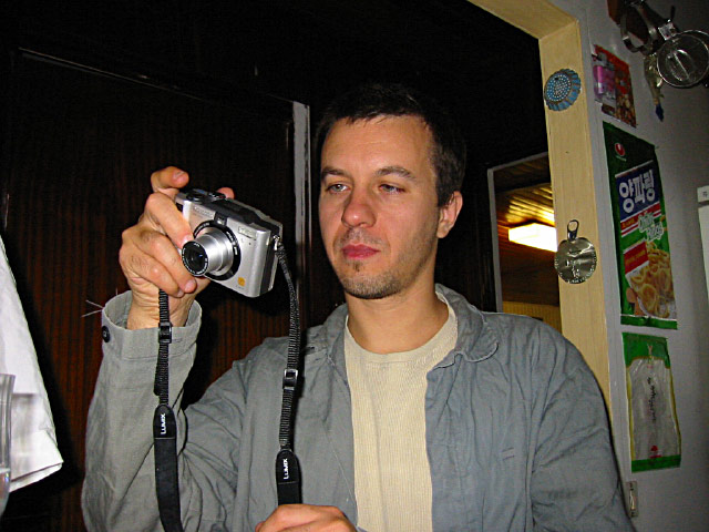 Etienne prend des photos