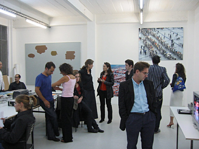 L'intérieur de la galerie