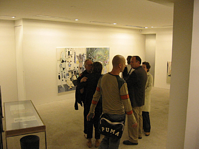 Nous continuons de visiter les galeries