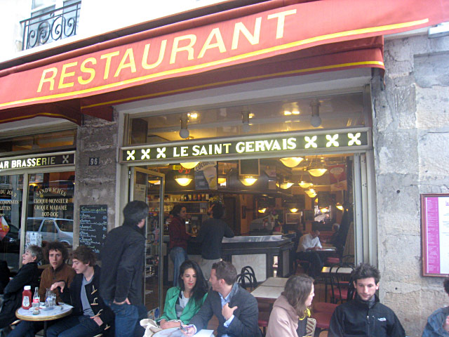 Nous allons au Saint-Gervais