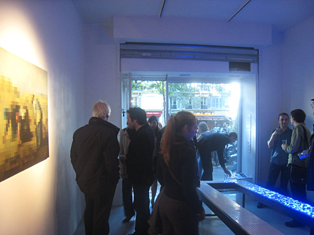 L'intérieur de la galerie